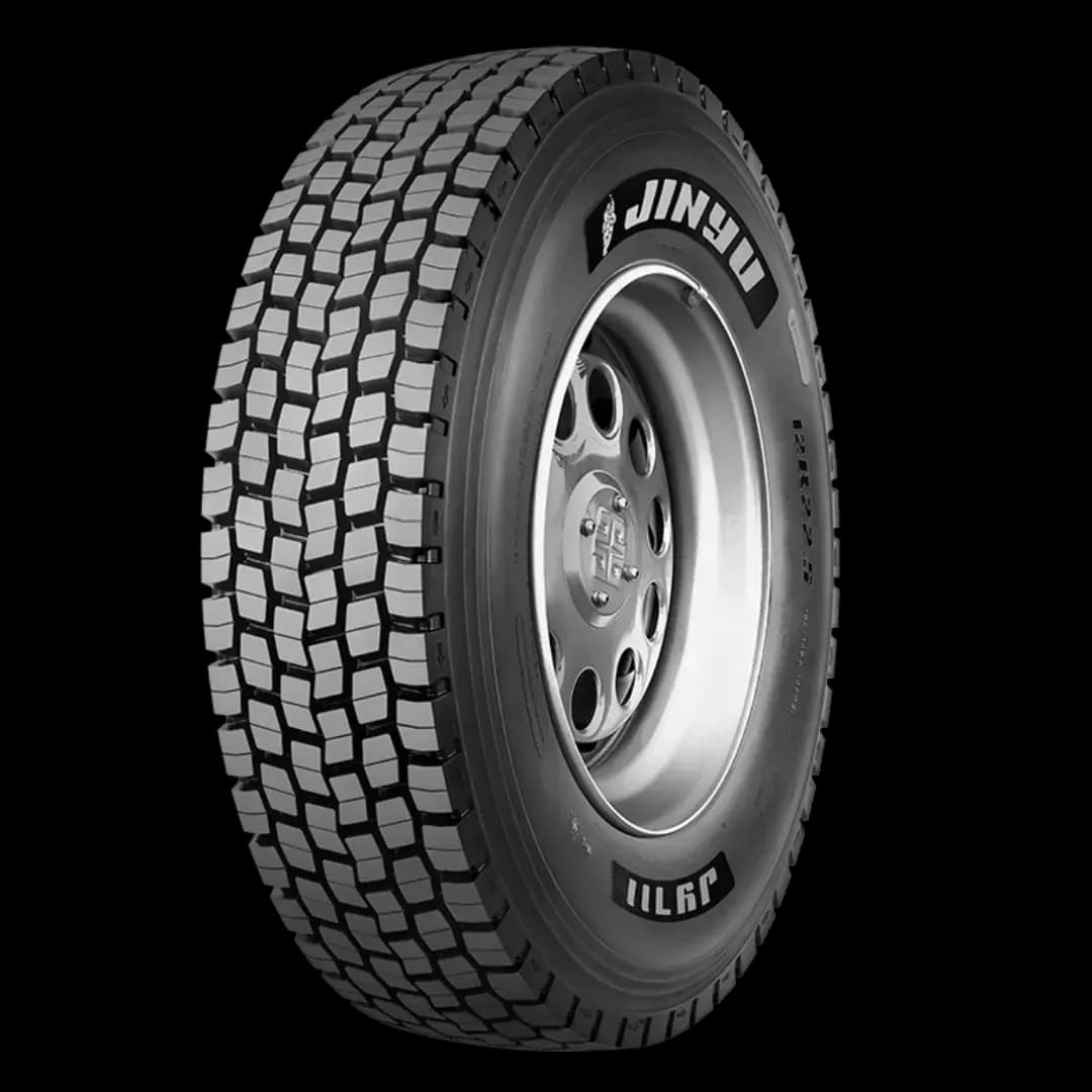تایر جین یو مدل JY711 محور عقب پهن 20 لایه سایز 315/22.5R80